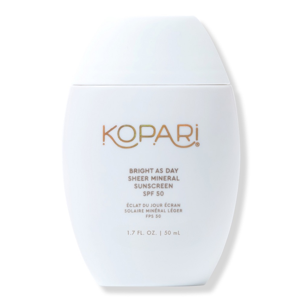 Kopari Beauty Bright as Day Sheer Mineral Sunscreen SPF 50 - 50 mL New